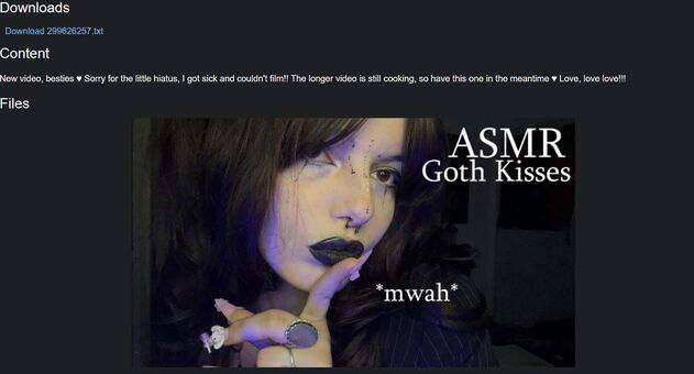 Asmr Creature