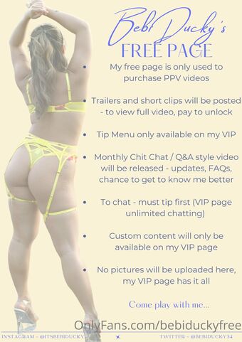bebiduckyfree