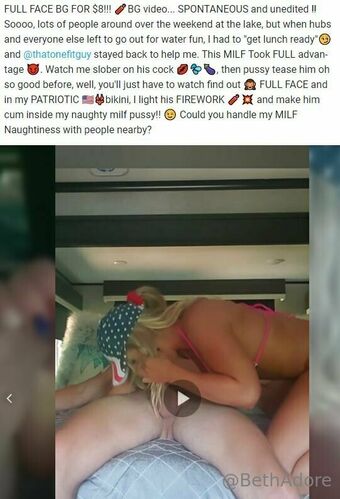 BethAdore Meztelen Kiszivárgások OnlyFans Fotó 53