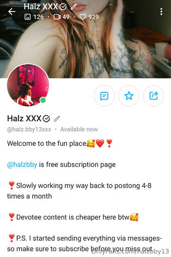 halzbby13 Meztelen Kiszivárgások OnlyFans Fotó 3