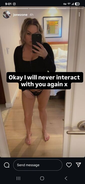 Jonezone Meztelen Kiszivárgások OnlyFans Fotó 4
