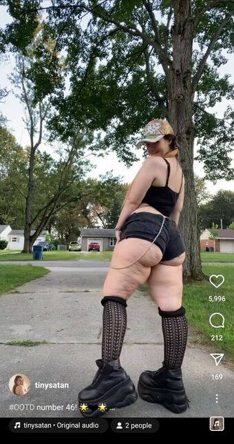 Tinysatan Meztelen Kiszivárgások OnlyFans Fotó 40