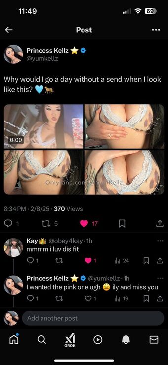 yumkellz Meztelen Kiszivárgások OnlyFans Fotó 5